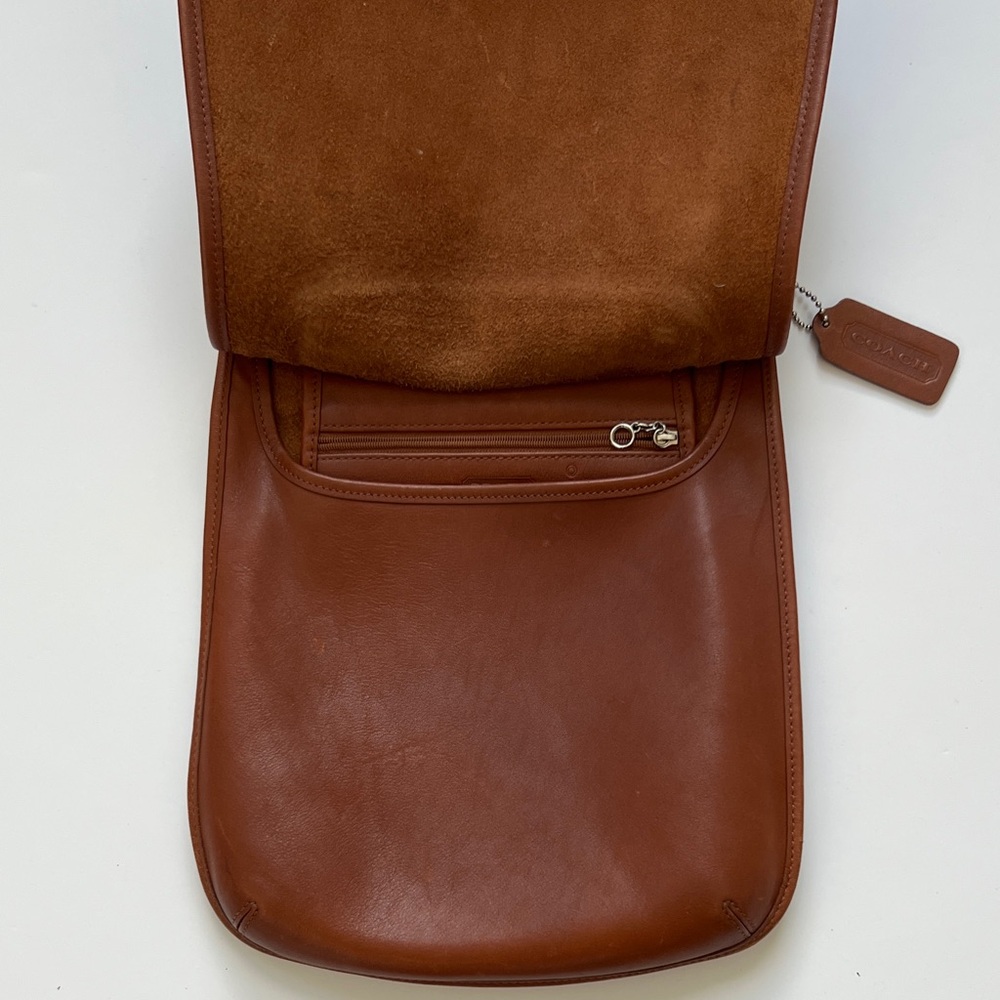 Coach Brown Leather Shoulder Bag - Picture 7 of 7